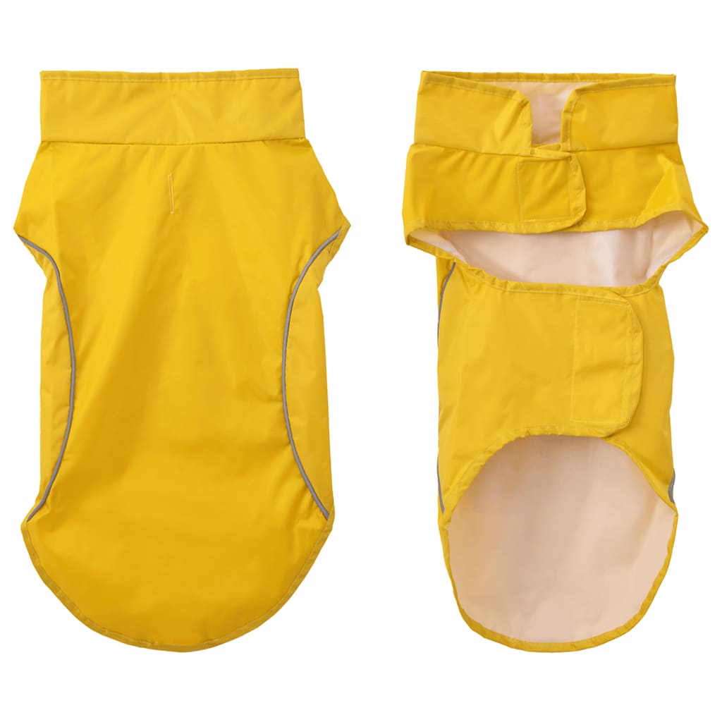 Impermeabile per Cani con Strisce Riflettenti Poliestere XXS