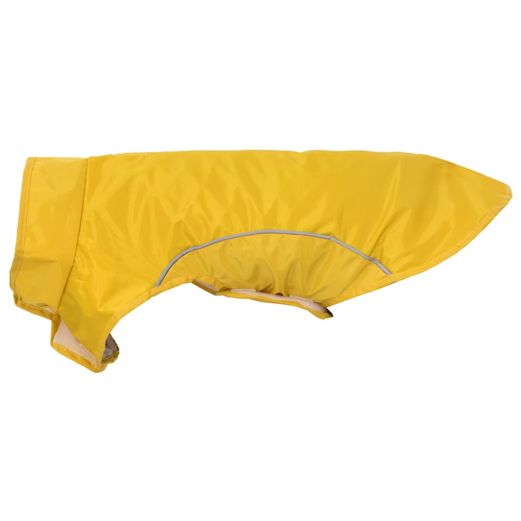 Impermeabile per Cani con Strisce Riflettenti Poliestere XS