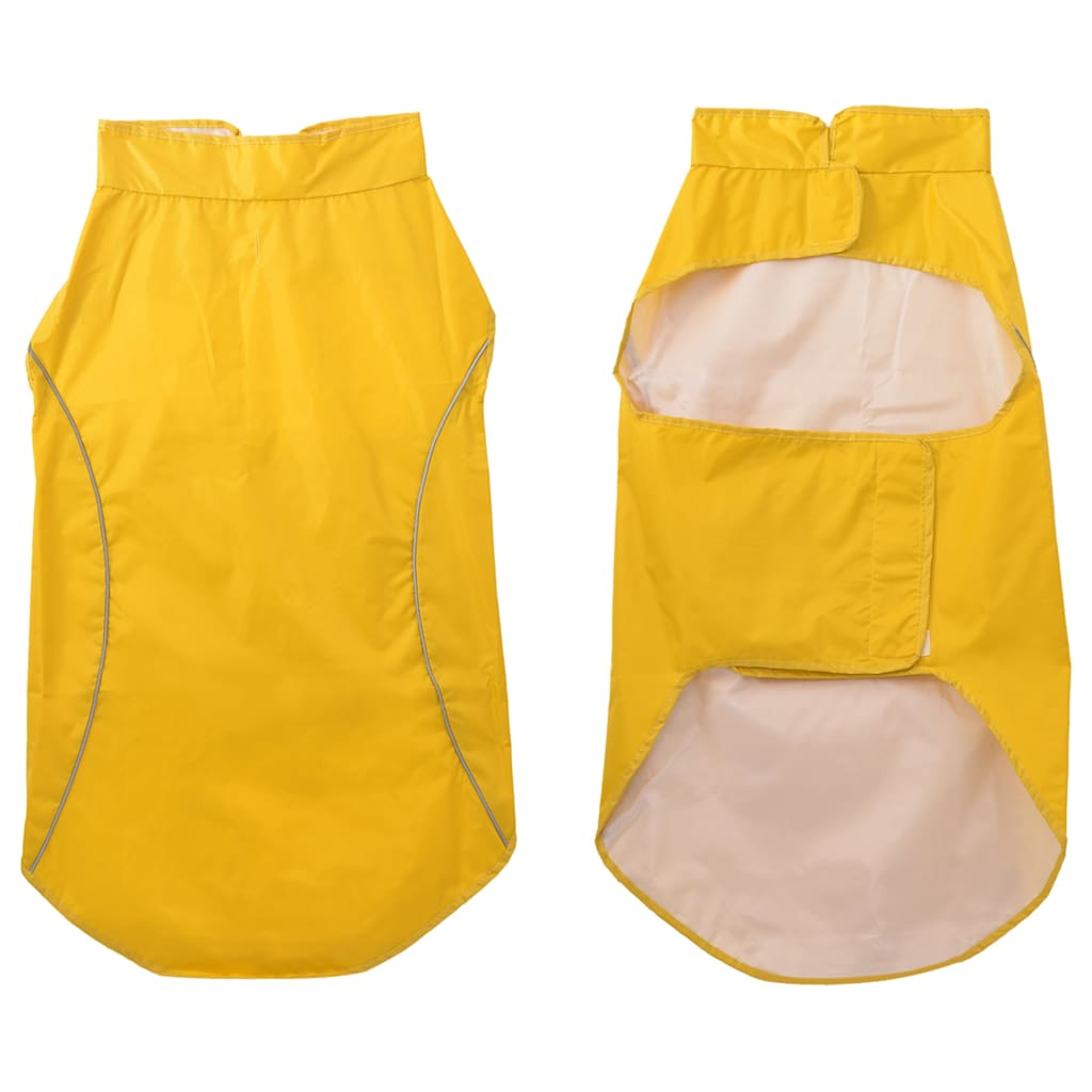 Impermeabile per Cani con Strisce Riflettenti Poliestere 3XL