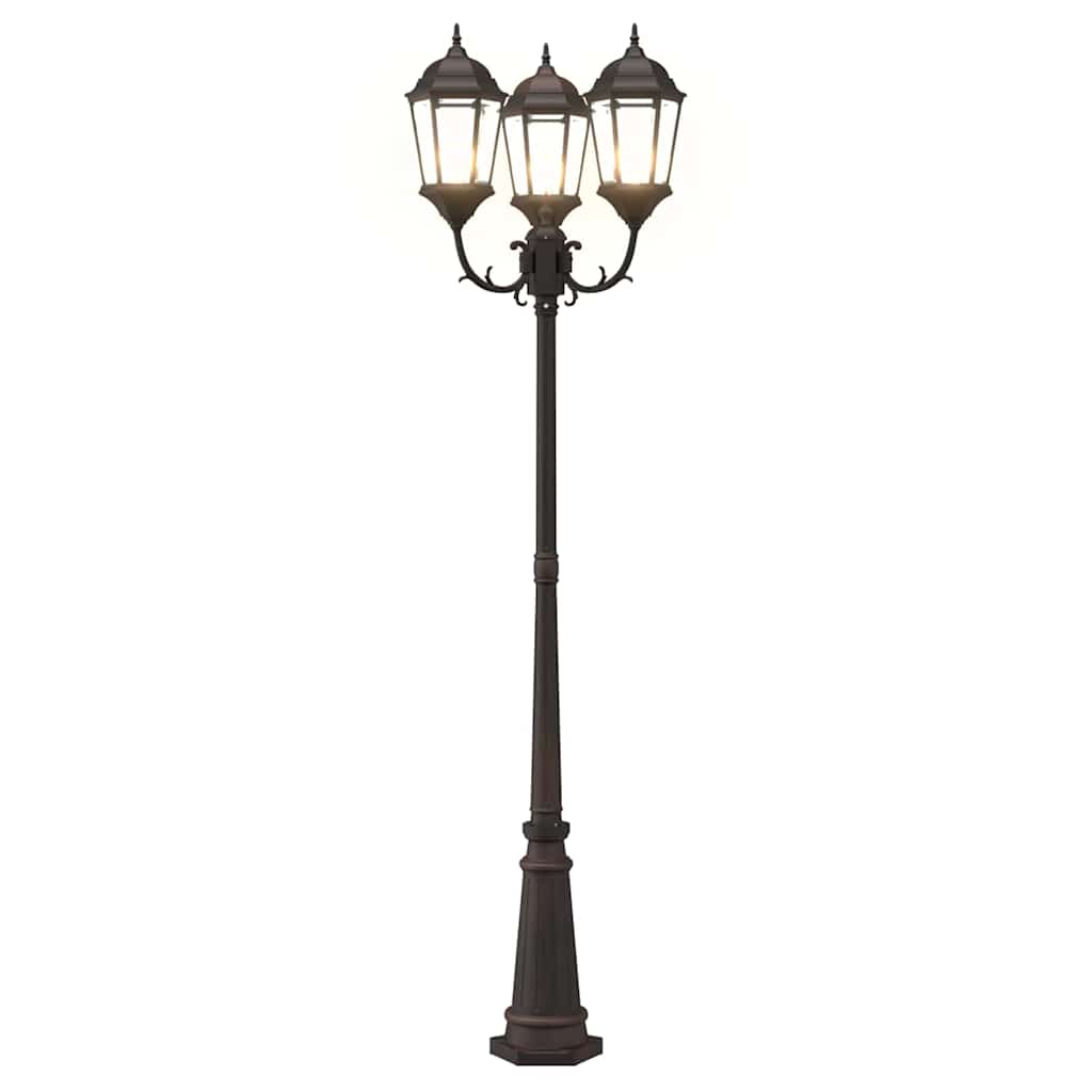 Luce da Giardino 61 x 53 x 235 cm Alluminio e vetro