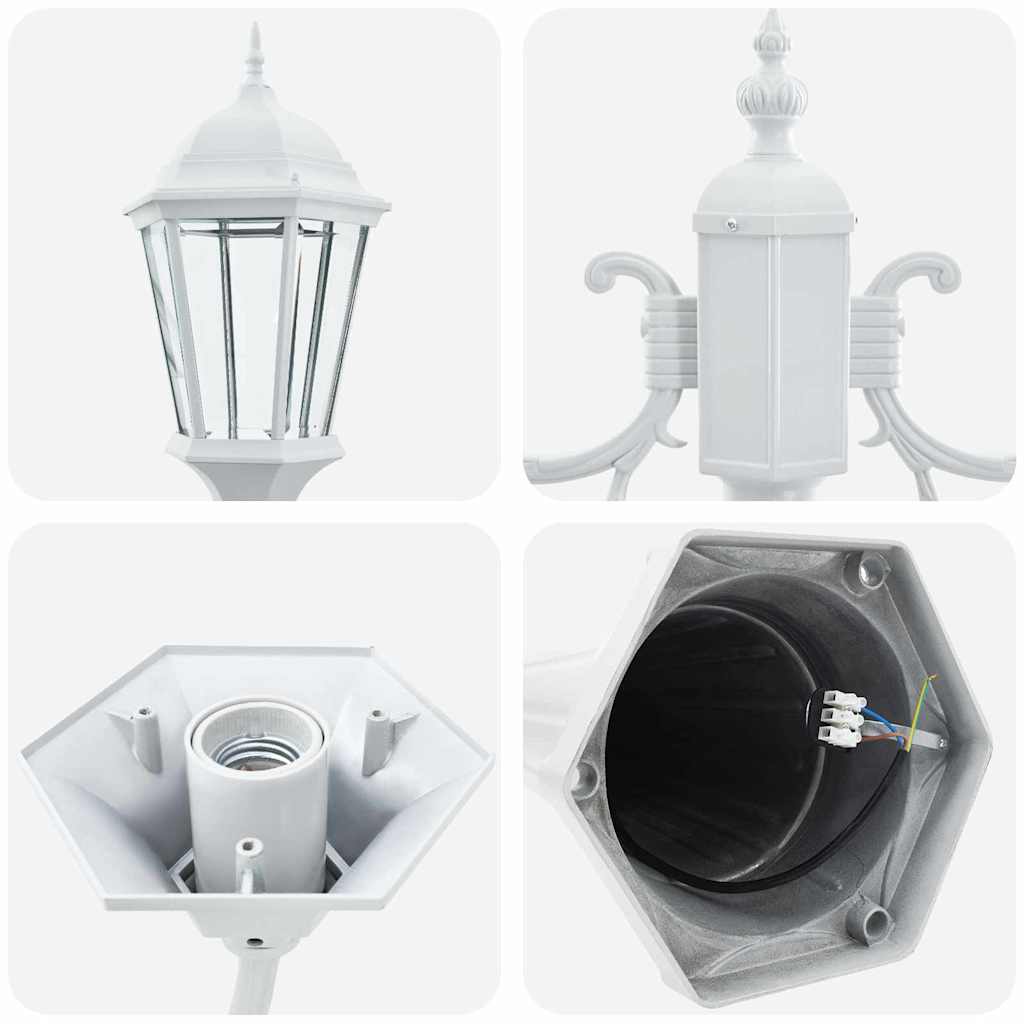 Luce da Giardino 68 x 20 x 235 cm Alluminio e vetro
