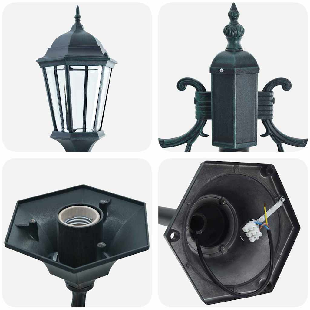 Luce da Giardino 68 x 20 x 235 cm Alluminio e vetro