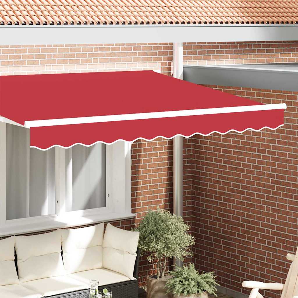 Mantovana di ricambio per 2,5 m Rosso Poliestere
