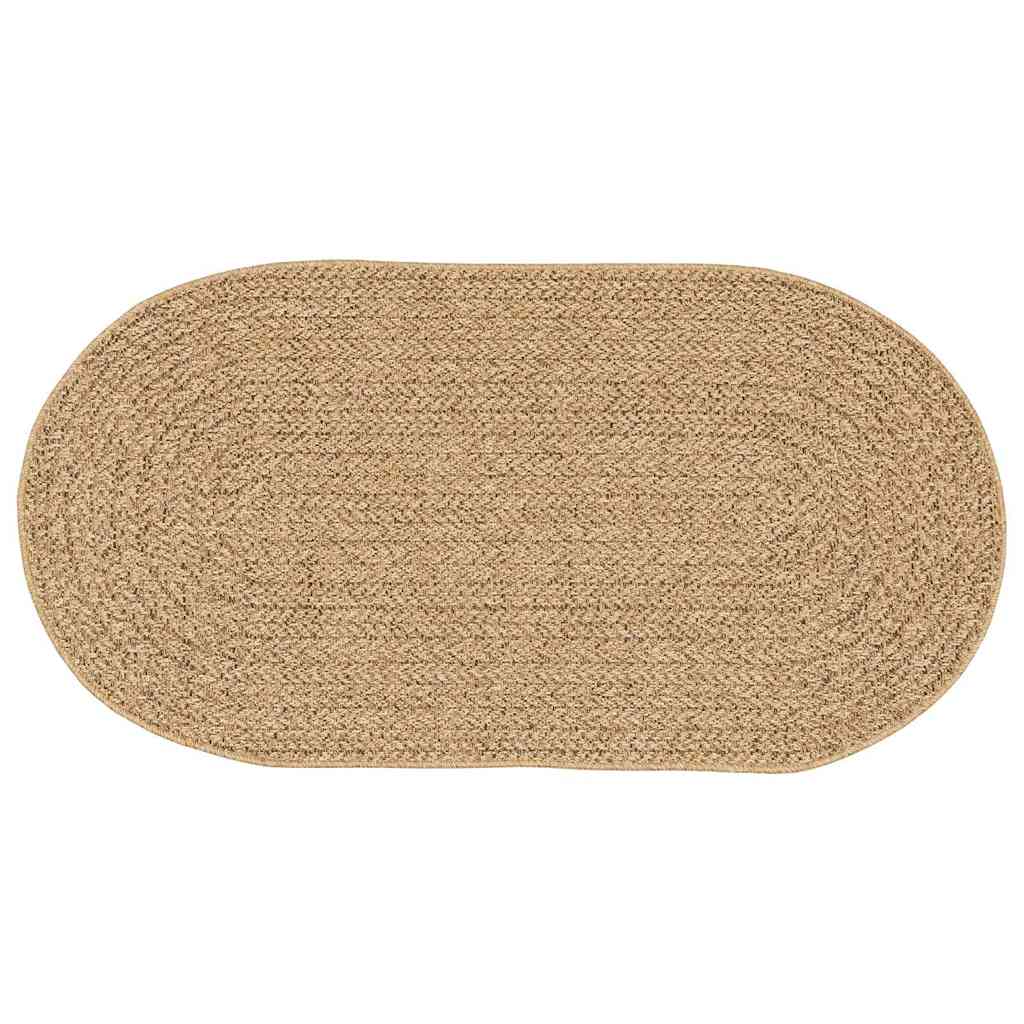 Tappeto ZIZUR Marrone 150 x 80 cm Polipropilene
