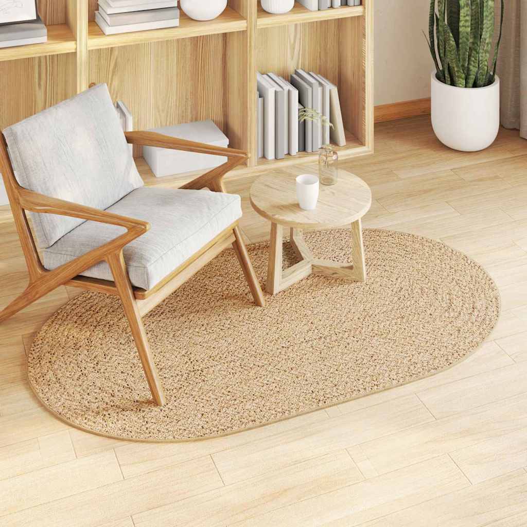 Tappeto ZIZUR Marrone 150 x 80 cm Polipropilene
