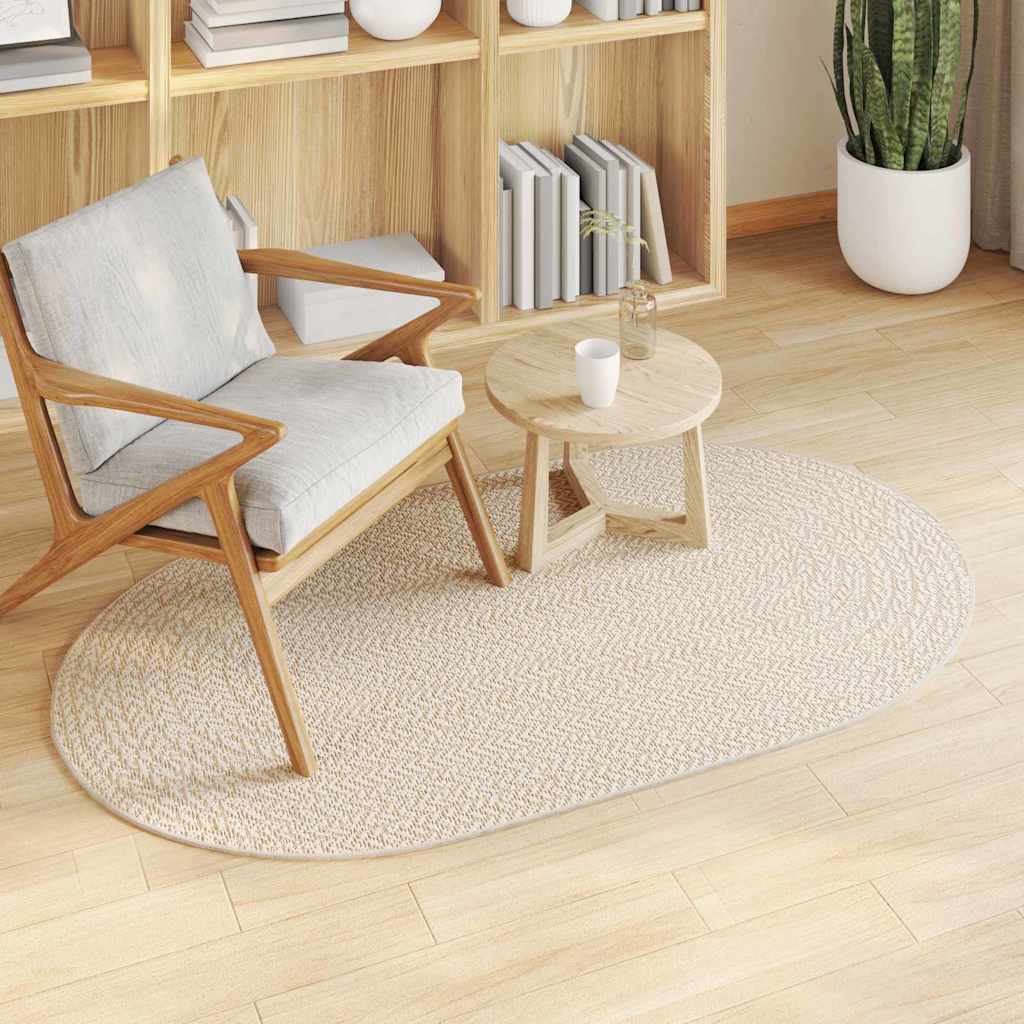 Tappeto ZIZUR Crema 150 x 80 cm Polipropilene