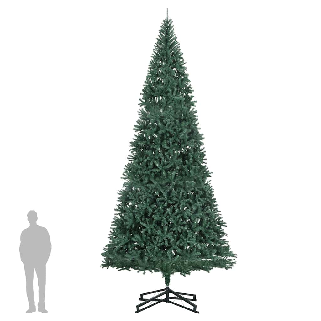 Albero di Natale Artificiale con Base Verde 500 cm PVC