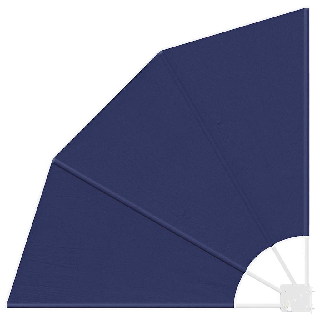 Schermo di Privacy per Balcone 115 x 115 cm Poliestere Blu navy