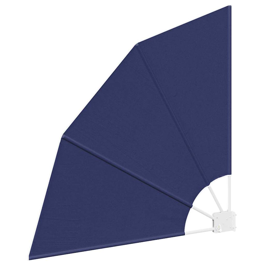 Schermo di Privacy per Balcone 115 x 115 cm Poliestere Blu navy