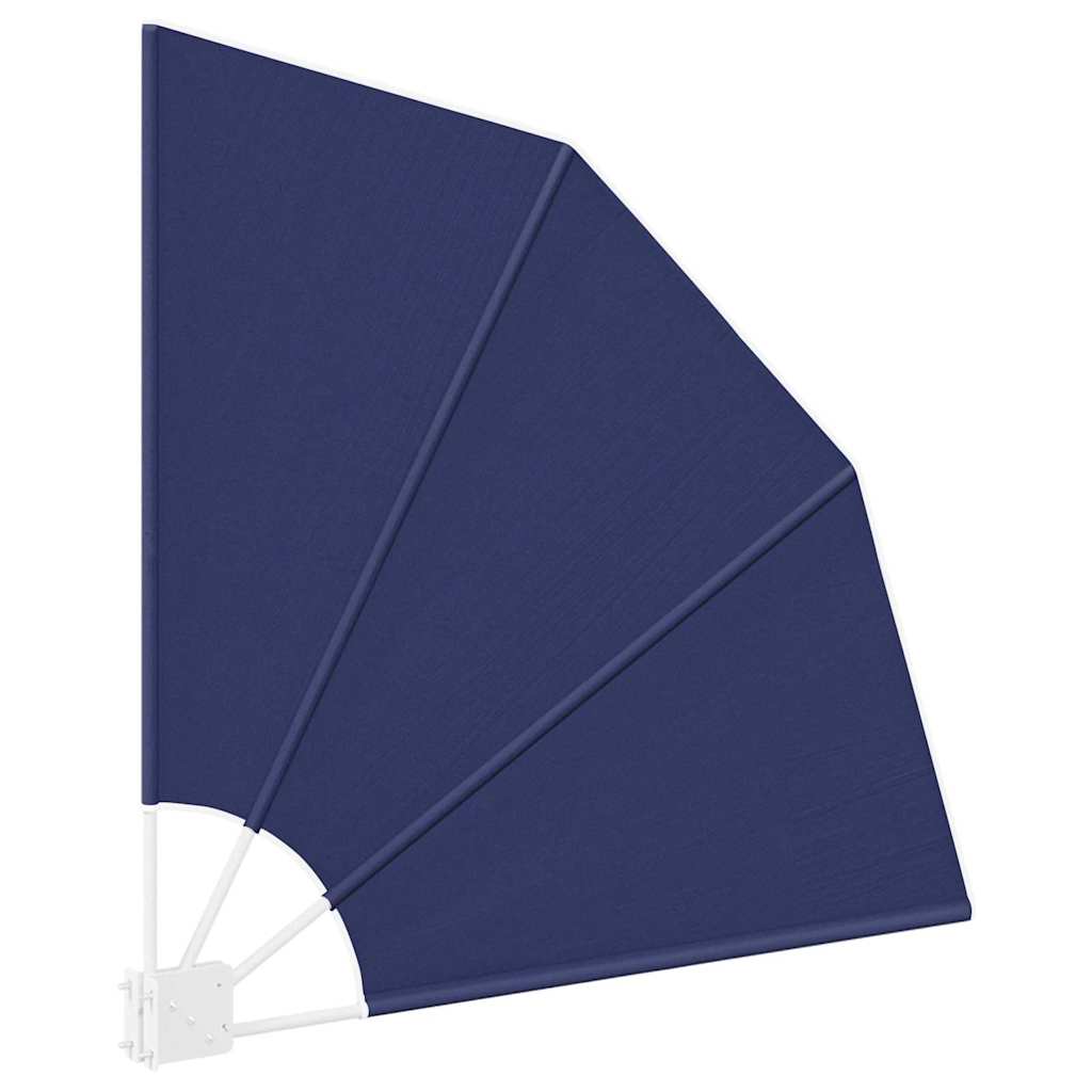 Schermo di Privacy per Balcone 115 x 115 cm Poliestere Blu navy