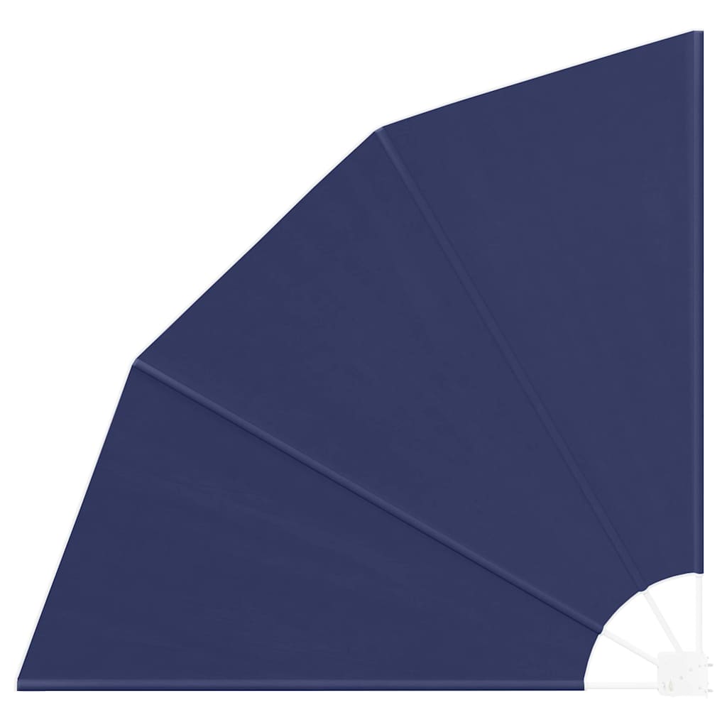 Schermo di Privacy per Balcone 140 x 140 cm Poliestere Blu navy