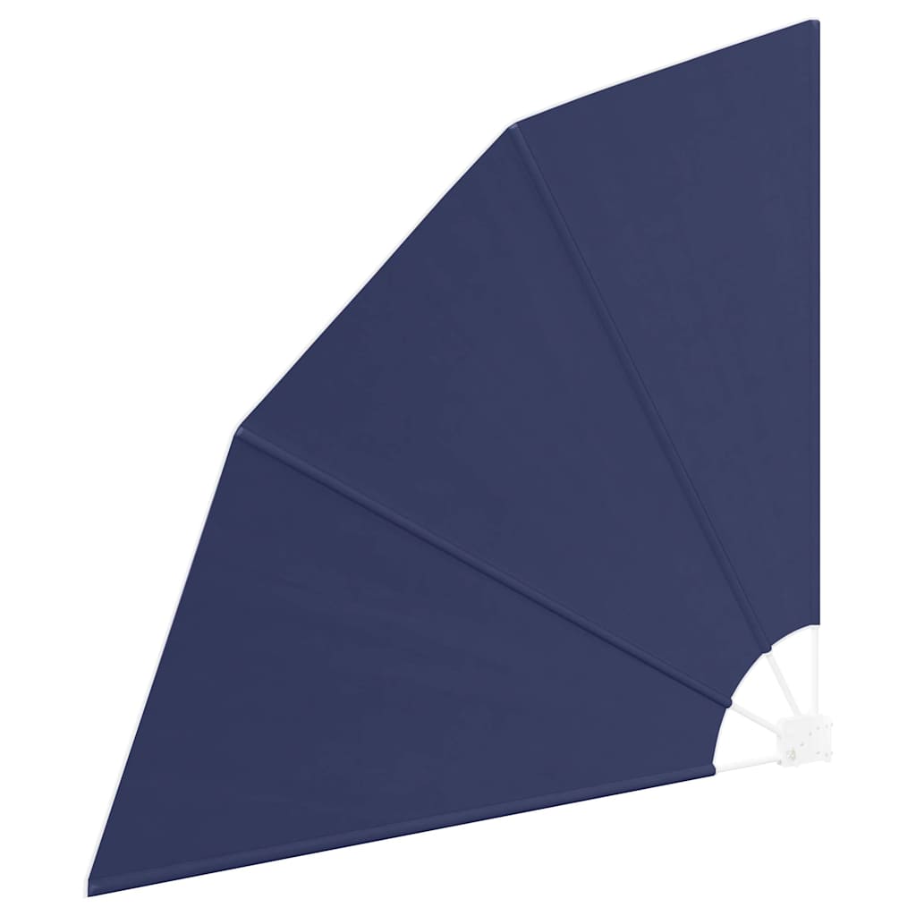 Schermo di Privacy per Balcone 140 x 140 cm Poliestere Blu navy