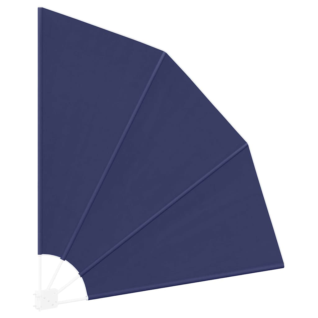 Schermo di Privacy per Balcone 140 x 140 cm Poliestere Blu navy