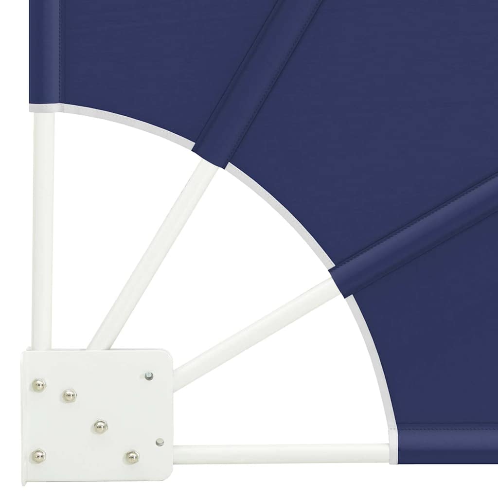 Schermo di Privacy per Balcone 140 x 140 cm Poliestere Blu navy