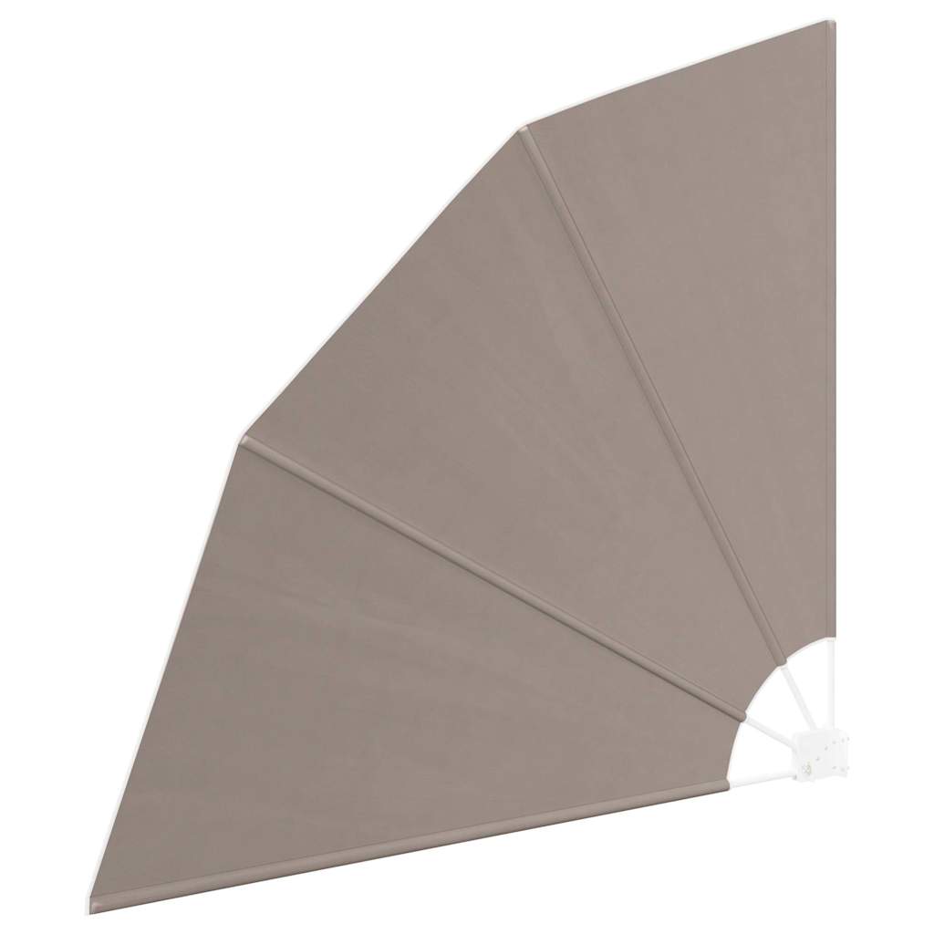Schermo di Privacy per Balcone 140 x 140 cm Poliestere Tortora