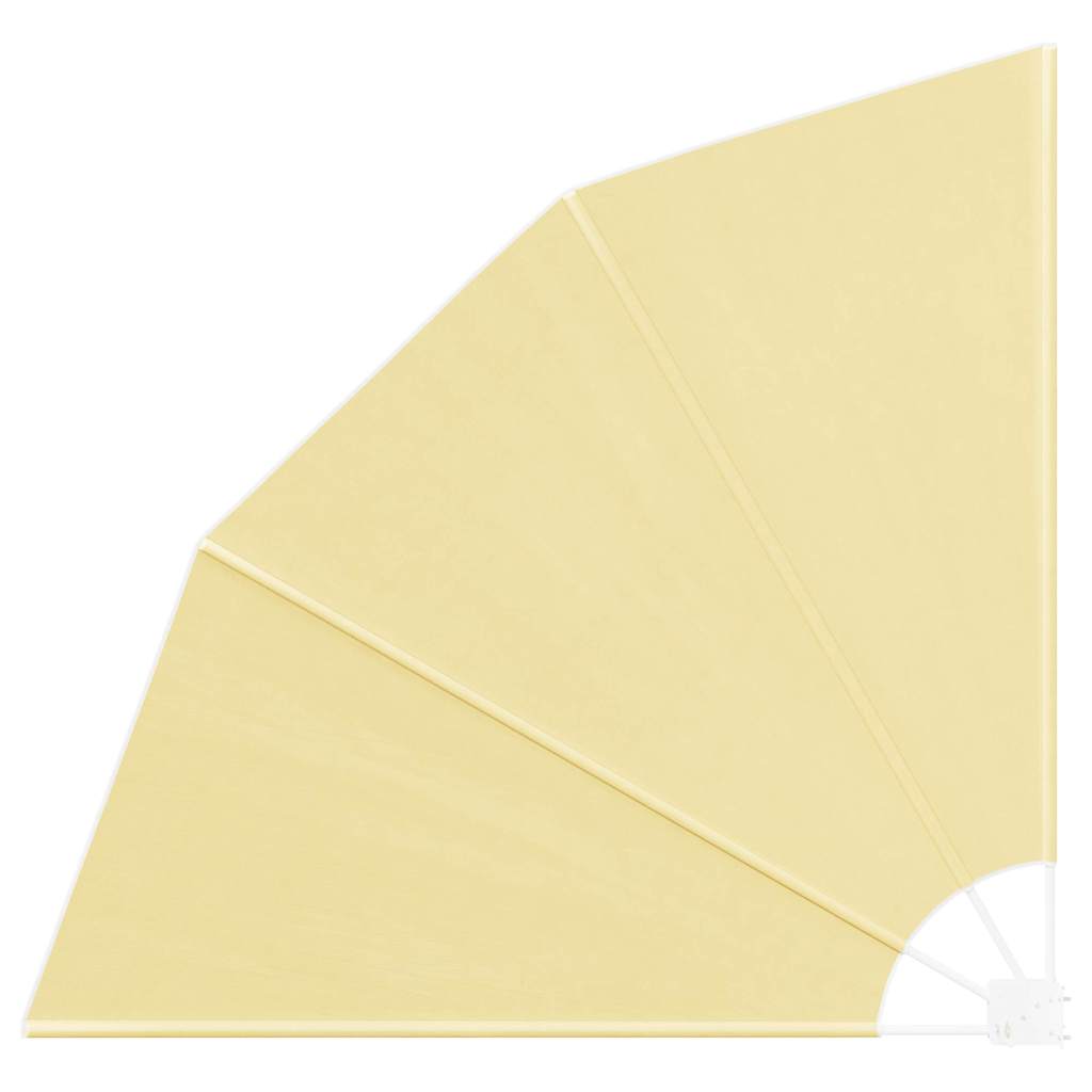 Schermo di Privacy per Balcone 140 x 140 cm Poliestere Sabbia