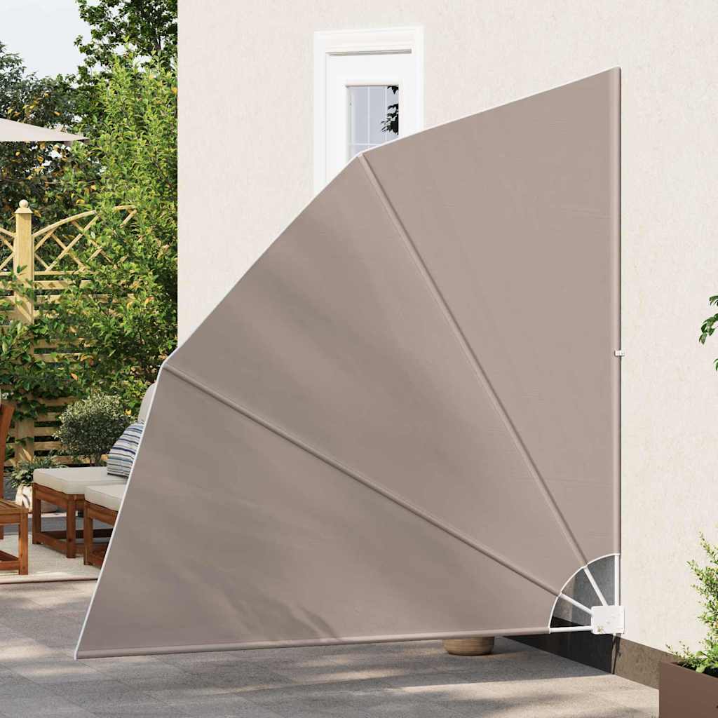 Schermo di Privacy per Balcone 210 x 210 cm Poliestere Tortora