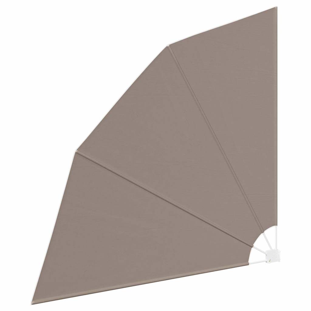 Schermo di Privacy per Balcone 210 x 210 cm Poliestere Tortora