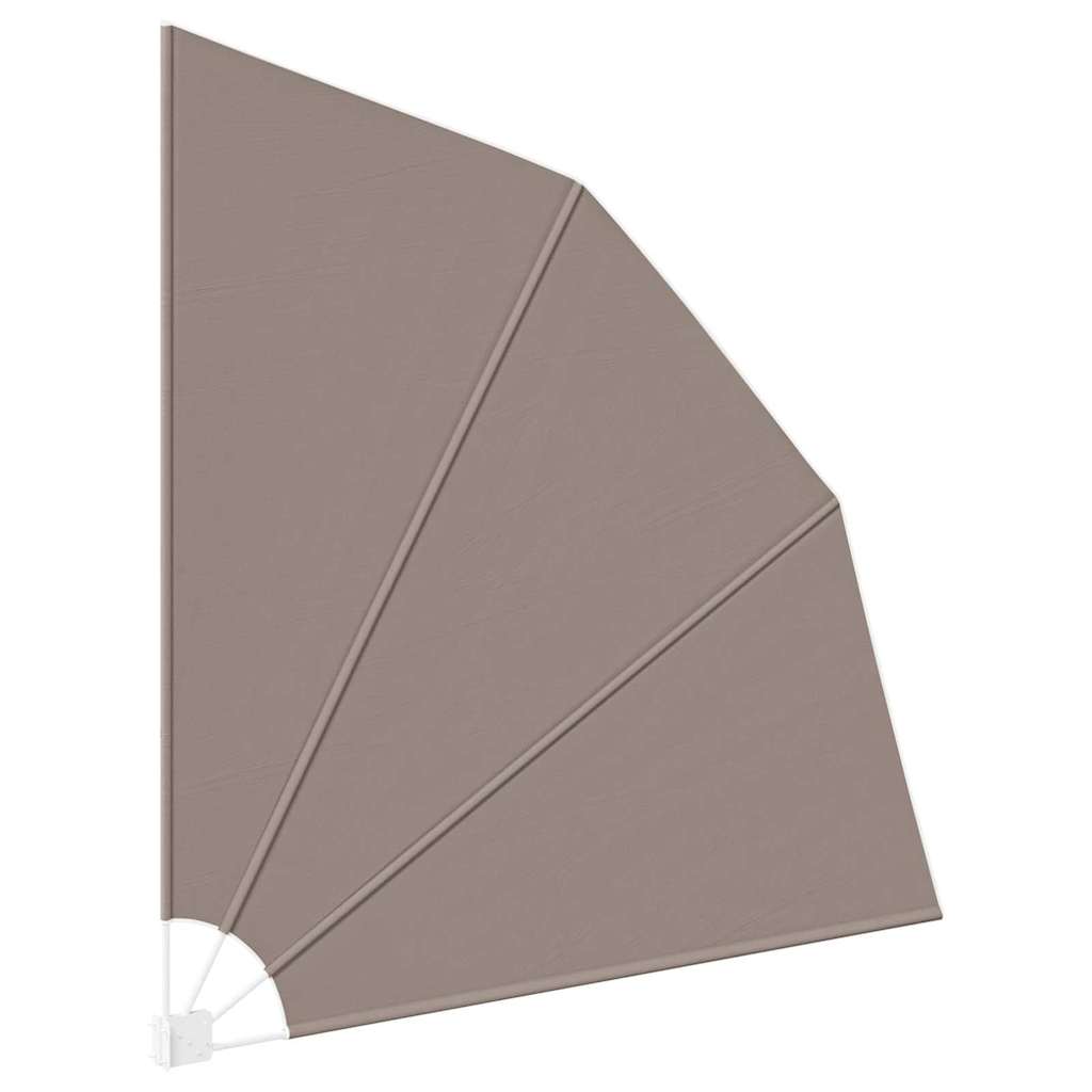 Schermo di Privacy per Balcone 210 x 210 cm Poliestere Tortora
