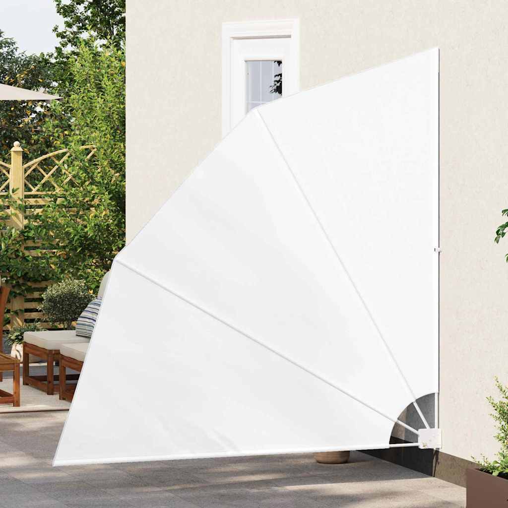 Schermo di Privacy per Balcone 210 x 210 cm Poliestere Bianco