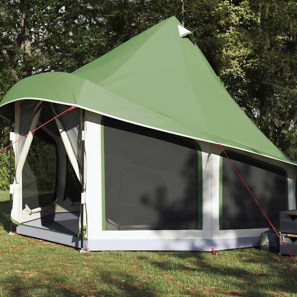 Tenda Tipi con tetto Verde 404 x 370 x 270 cm taffetà