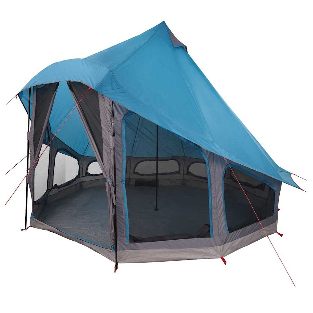 Tenda Tipi con tetto Blu 404 x 370 x 270 cm taffetà