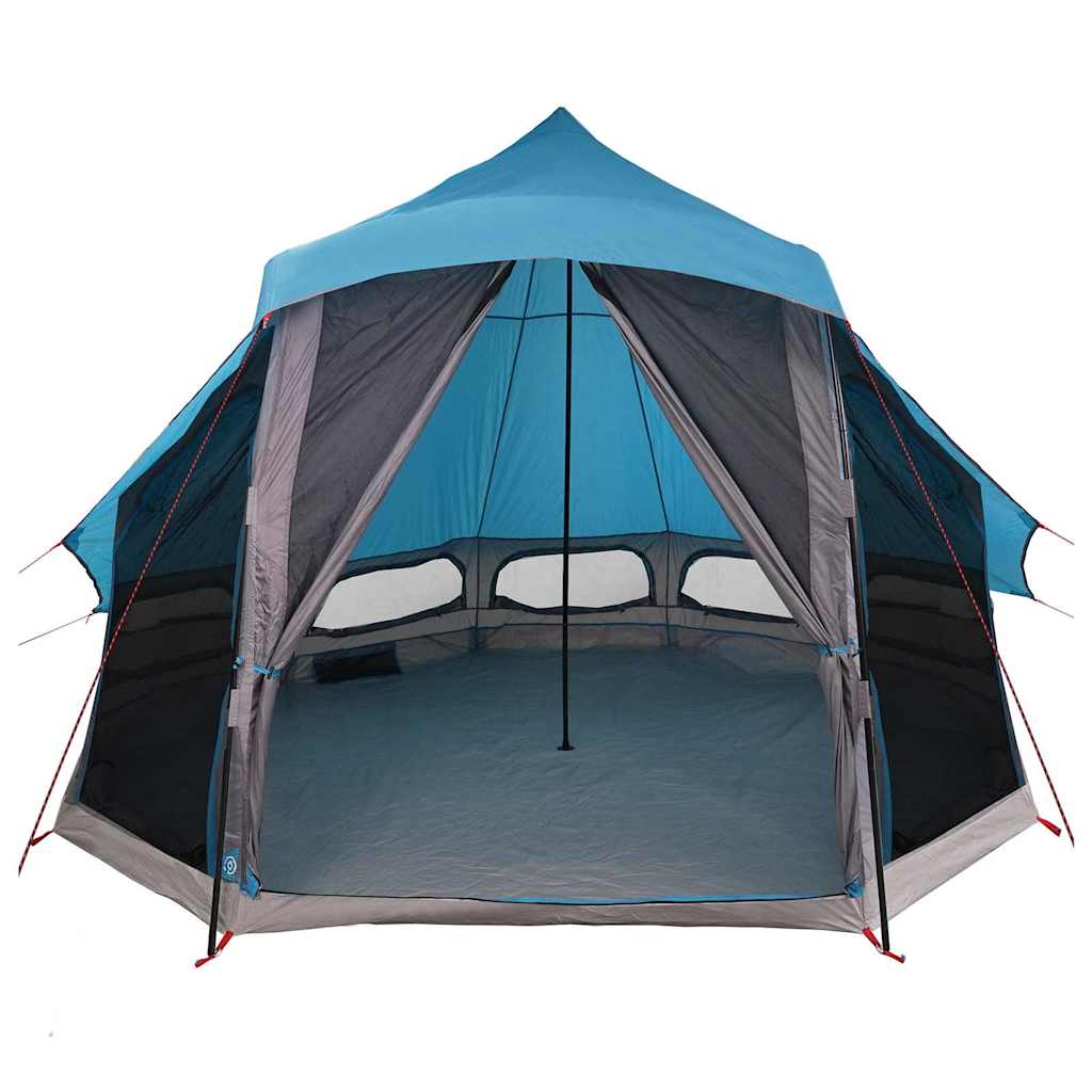 Tenda Tipi con tetto Blu 404 x 370 x 270 cm taffetà
