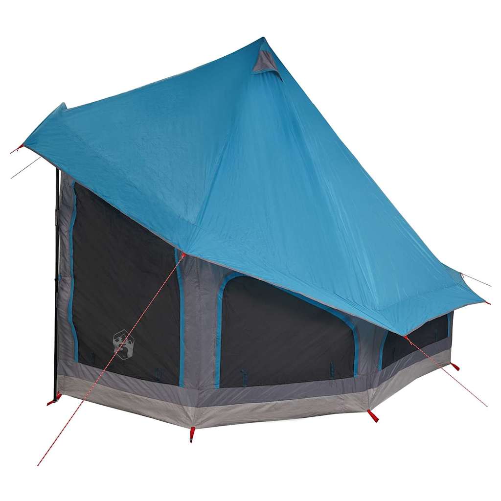 Tenda Tipi con tetto Blu 404 x 370 x 270 cm taffetà