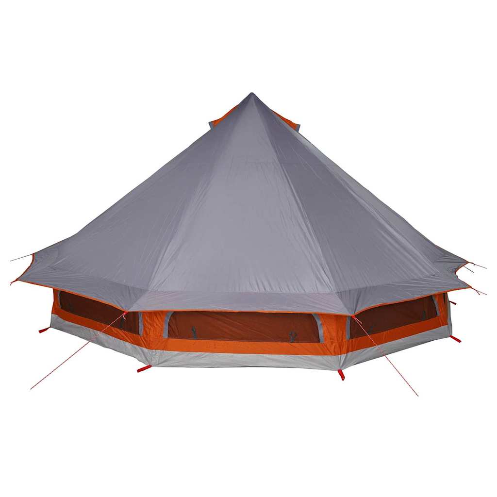 Tenda Tipi Grigio e arancione 508 x 470 x 300 cm taffetà