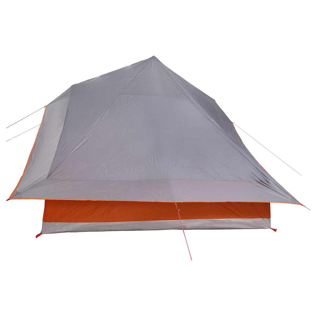 Tenda Tipi 10 persona Grigio e arancione taffetà