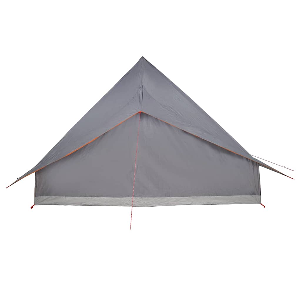 Tenda Tipi 10 persona Grigio e arancione taffetà