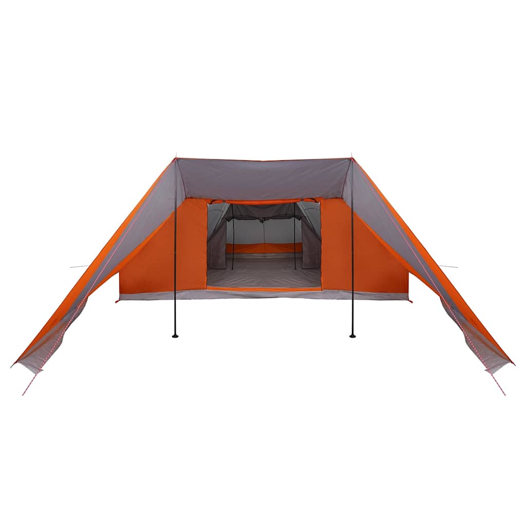 Tenda Tipi 12 persona Grigio e arancione taffetà