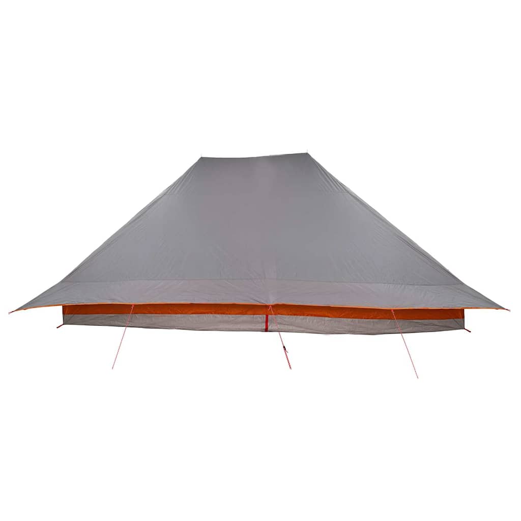 Tenda Tipi 12 persona Grigio e arancione taffetà