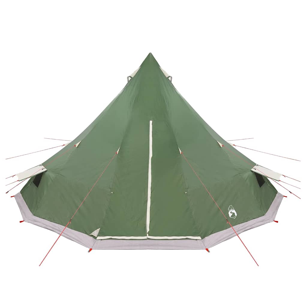 Tenda Tipi con tetto Verde 560 x 560 x 300 cm taffetà