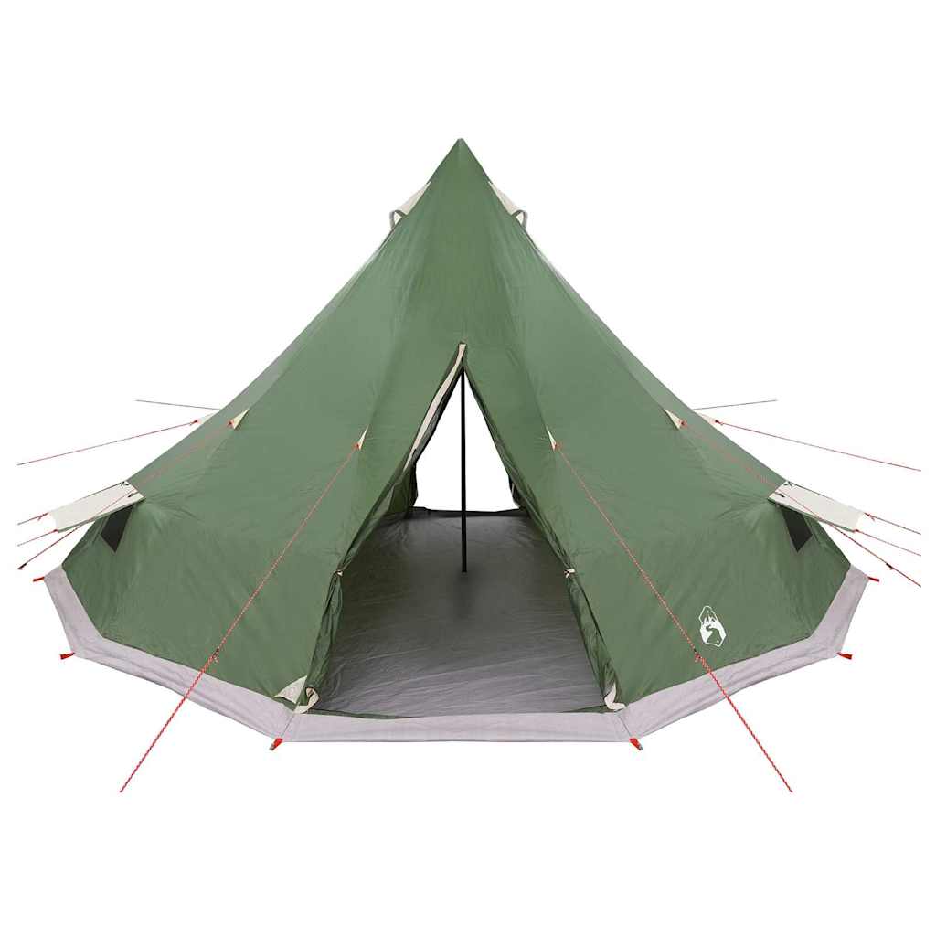 Tenda Tipi con tetto Verde 560 x 560 x 300 cm taffetà