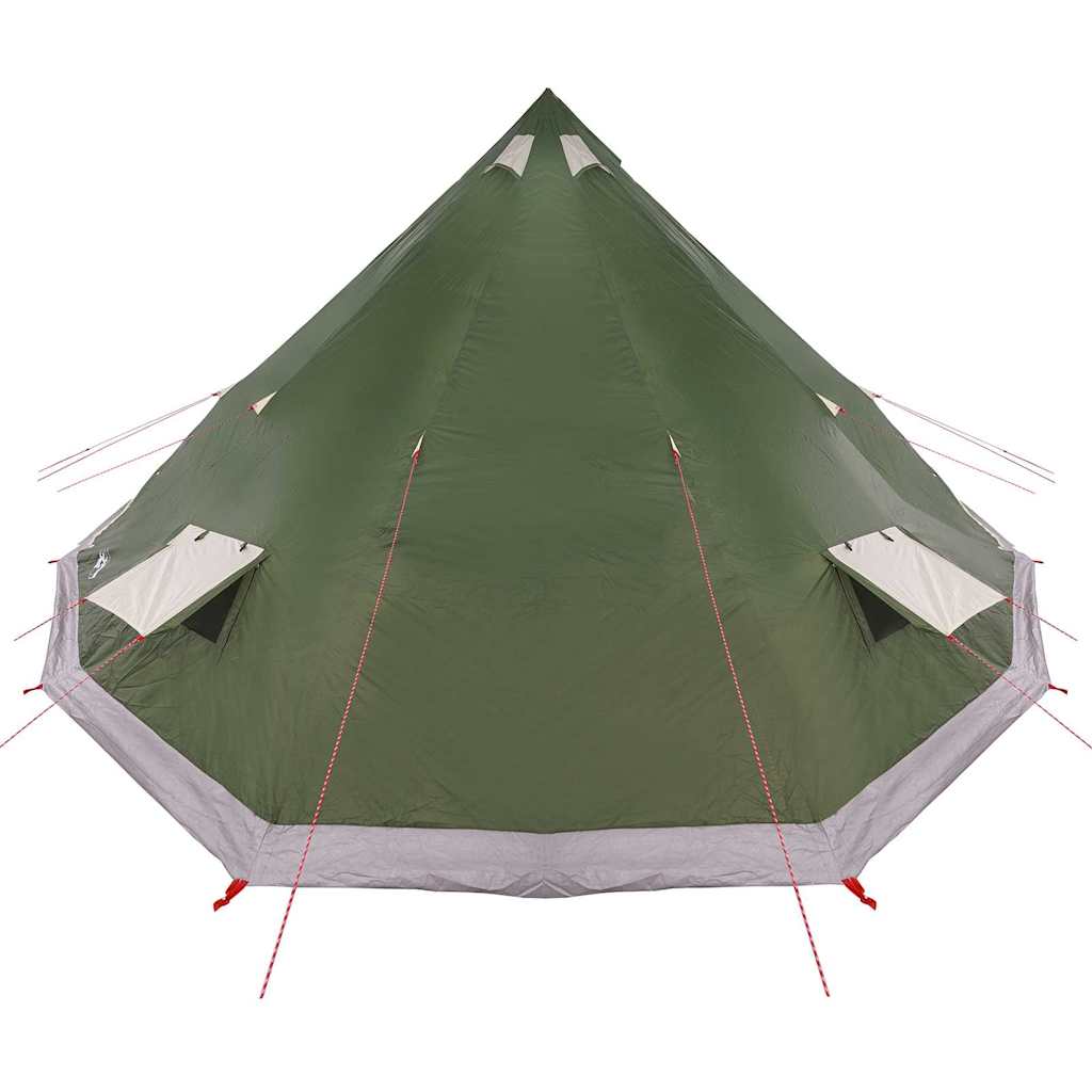 Tenda Tipi con tetto Verde 560 x 560 x 300 cm taffetà