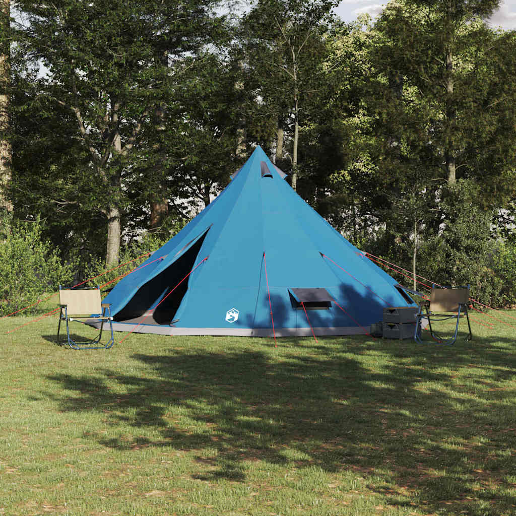 Tenda Tipi con tetto Blu 560 x 560 x 300 cm taffetà