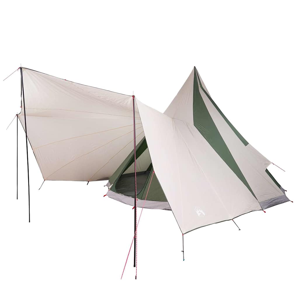 Tenda Tipi con tetto Verde 510 x 690 x 330 cm taffetà