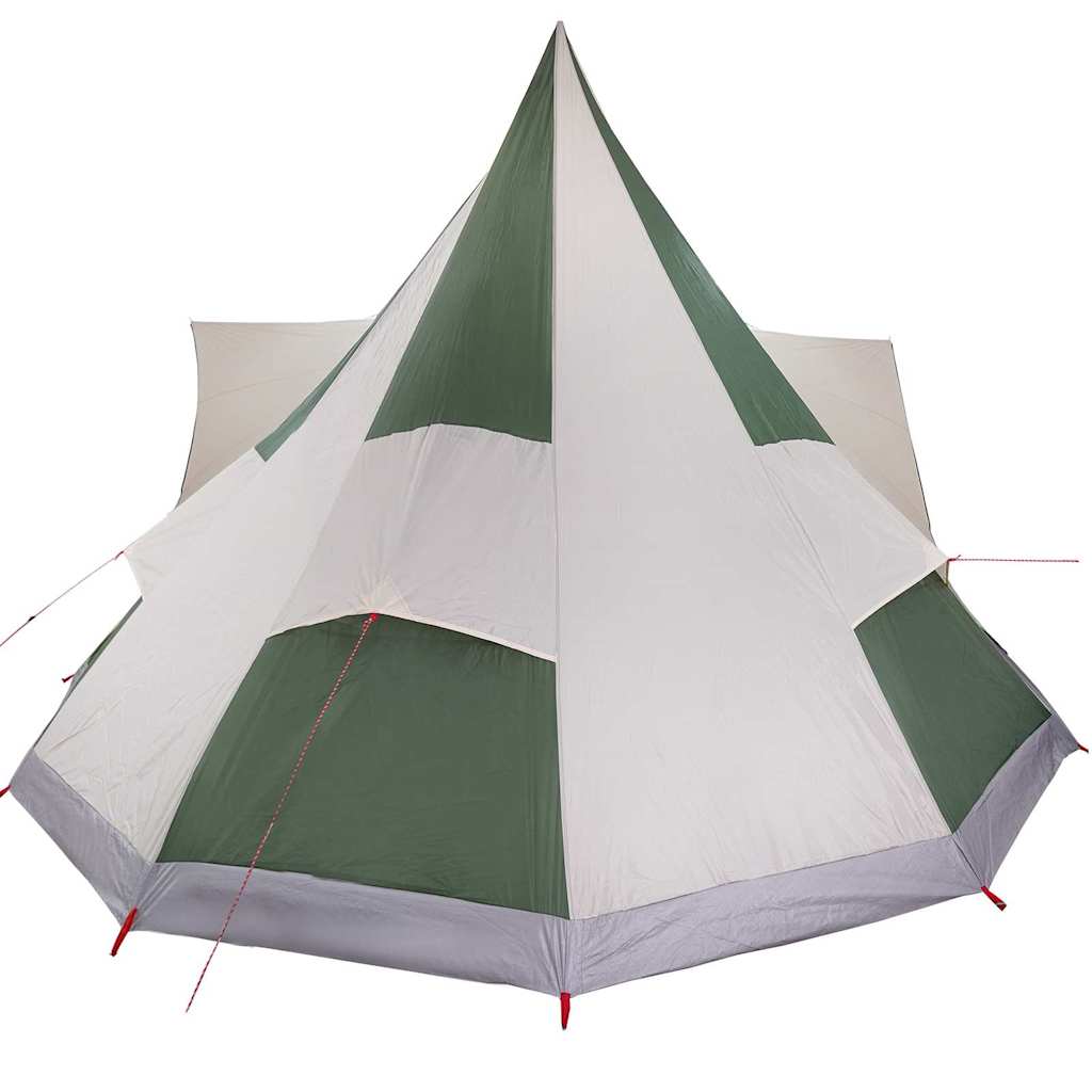 Tenda Tipi con tetto Verde 510 x 690 x 330 cm taffetà
