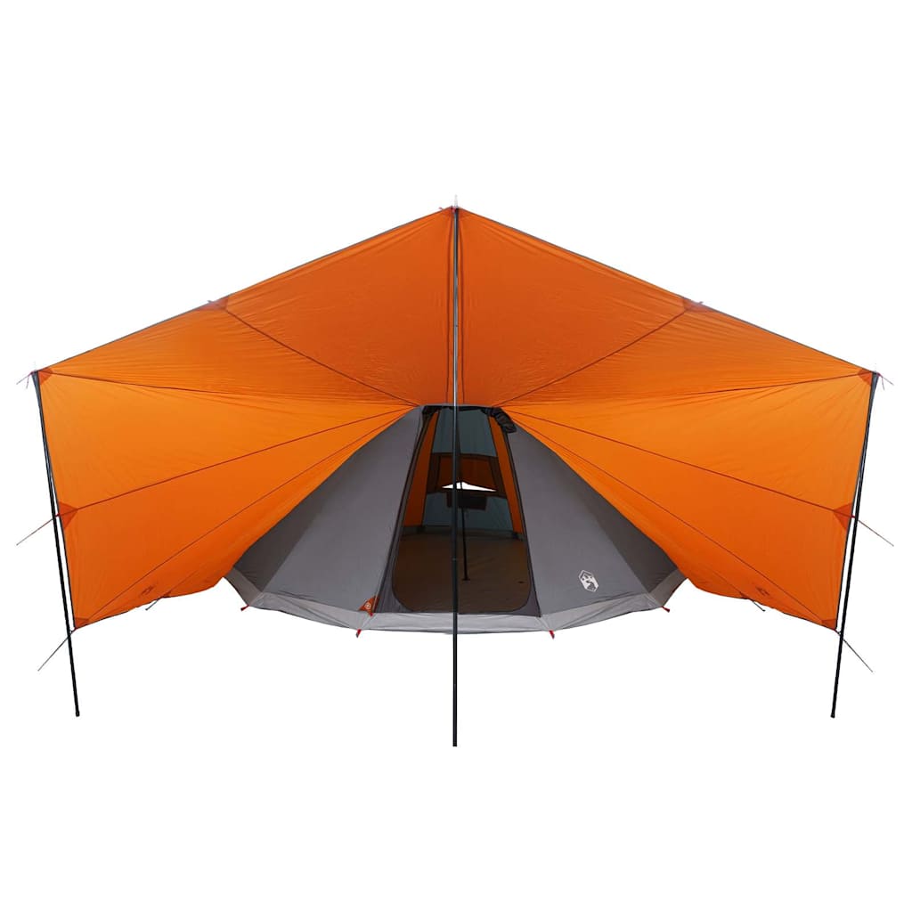 Tenda Tipi Grigio e arancione 510 x 690 x 330 cm taffetà