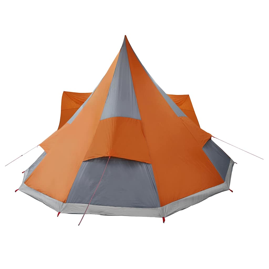 Tenda Tipi Grigio e arancione 510 x 690 x 330 cm taffetà