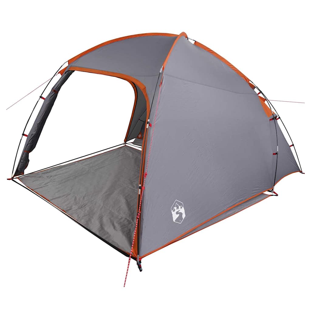 Tenda Capanna 2 persona Grigio e arancione taffetà