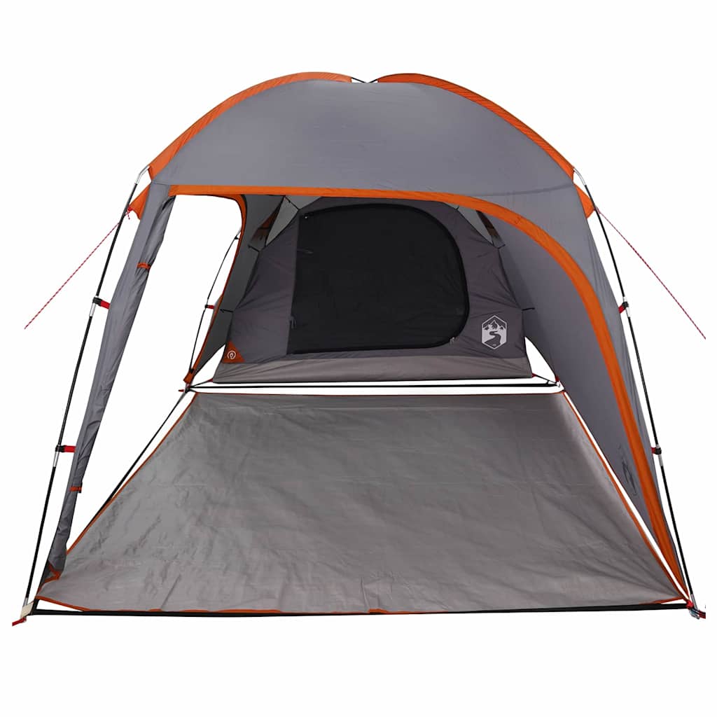 Tenda Capanna 2 persona Grigio e arancione taffetà