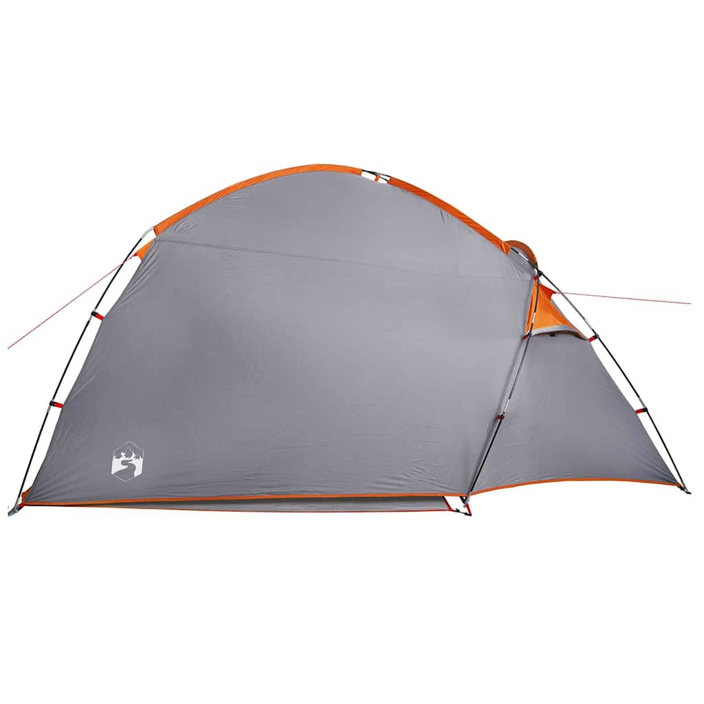 Tenda Capanna 2 persona Grigio e arancione taffetà