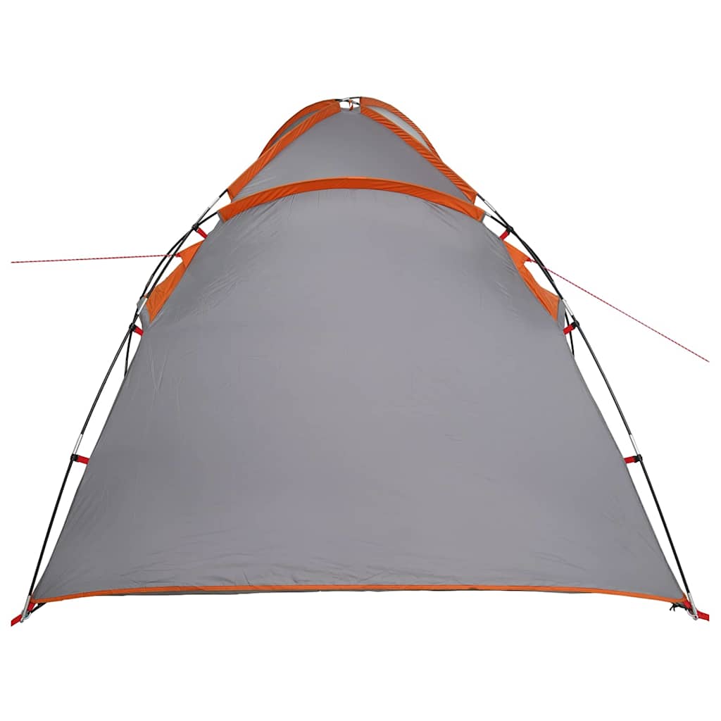 Tenda Capanna 2 persona Grigio e arancione taffetà