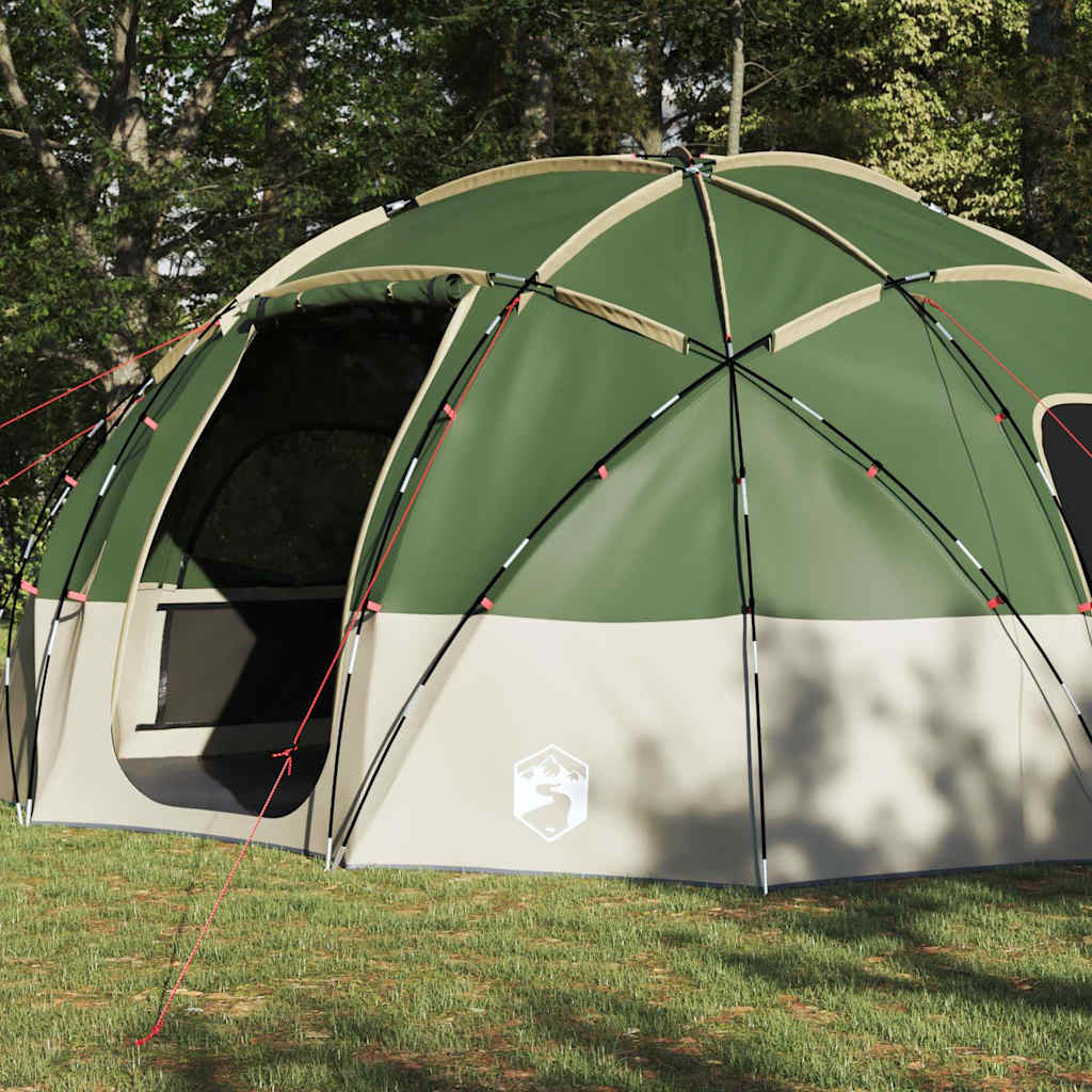 Tenda a Cupola con tetto Verde 475 x 475 x 235 cm taffetà