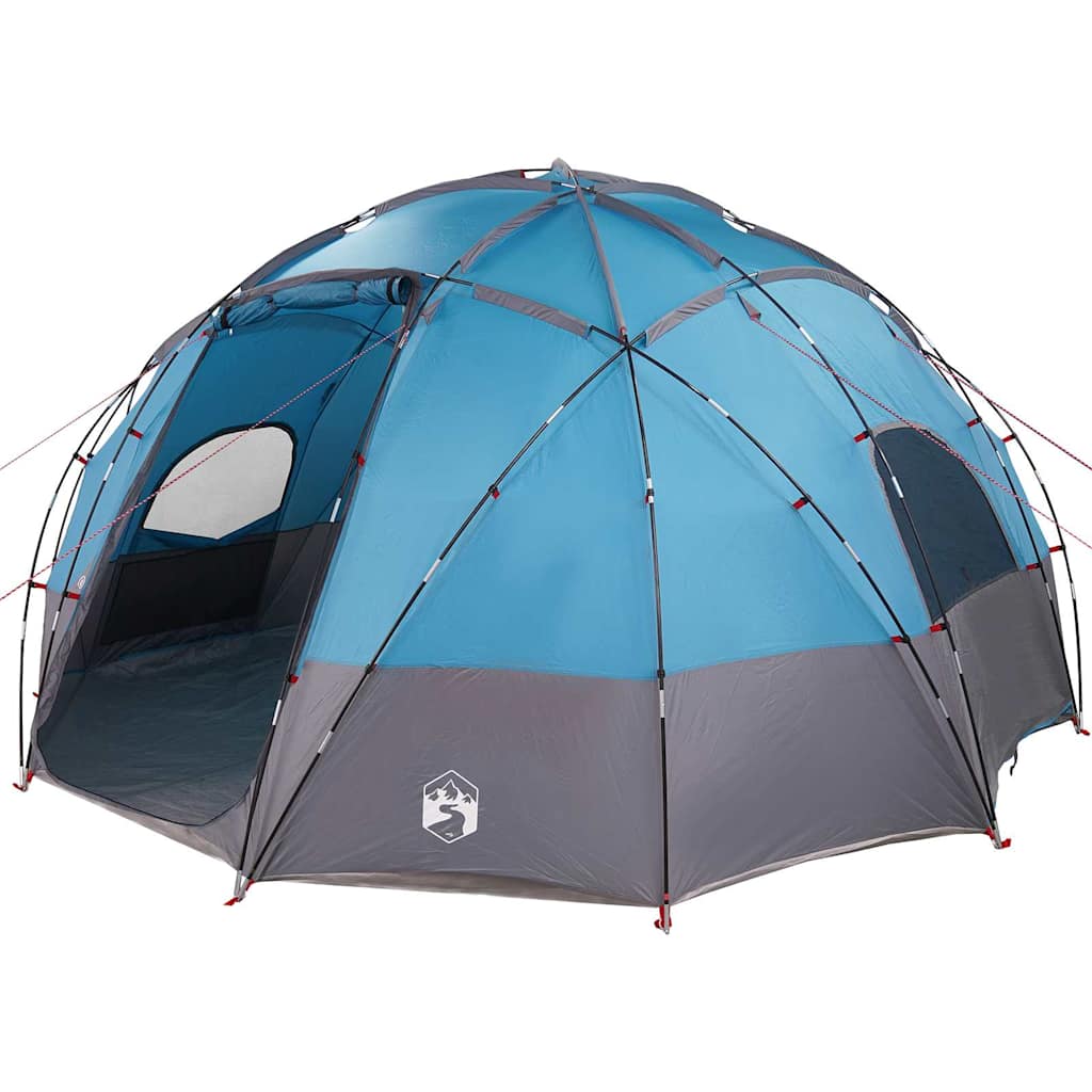 Tenda a Cupola con tetto Blu 475 x 475 x 235 cm taffetà