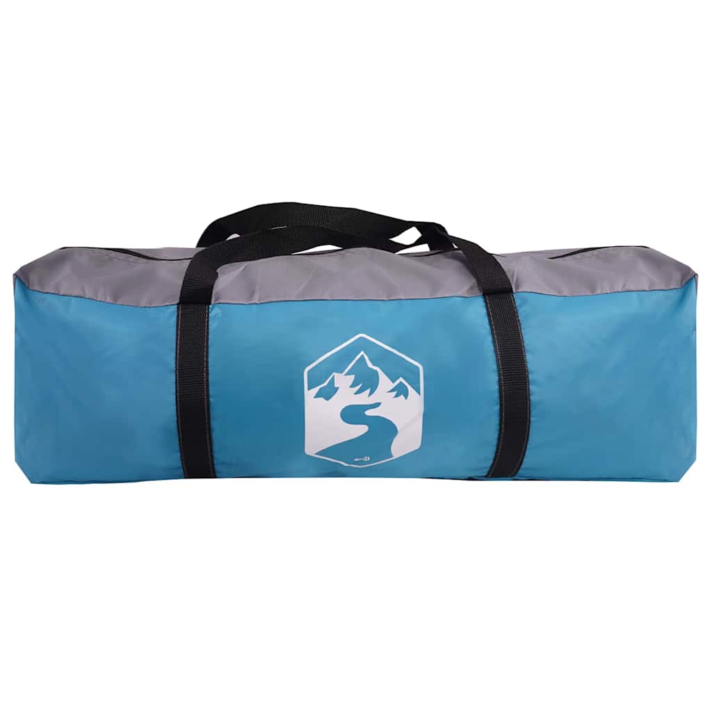 Tenda porta biciclette con tetto Blu 256 x 222 x 182 cm taffetà