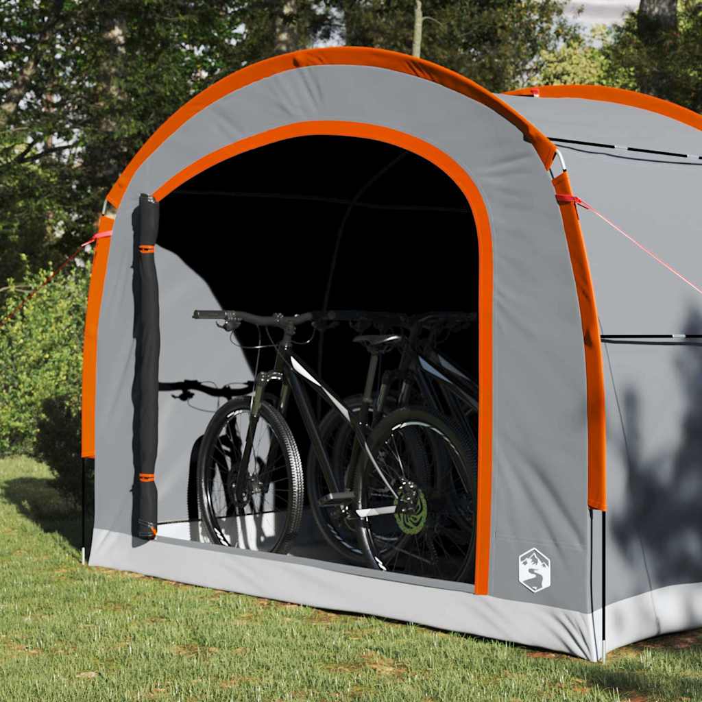 Tenda Grigio e arancione 268 x 240 x 191 cm Poliestere