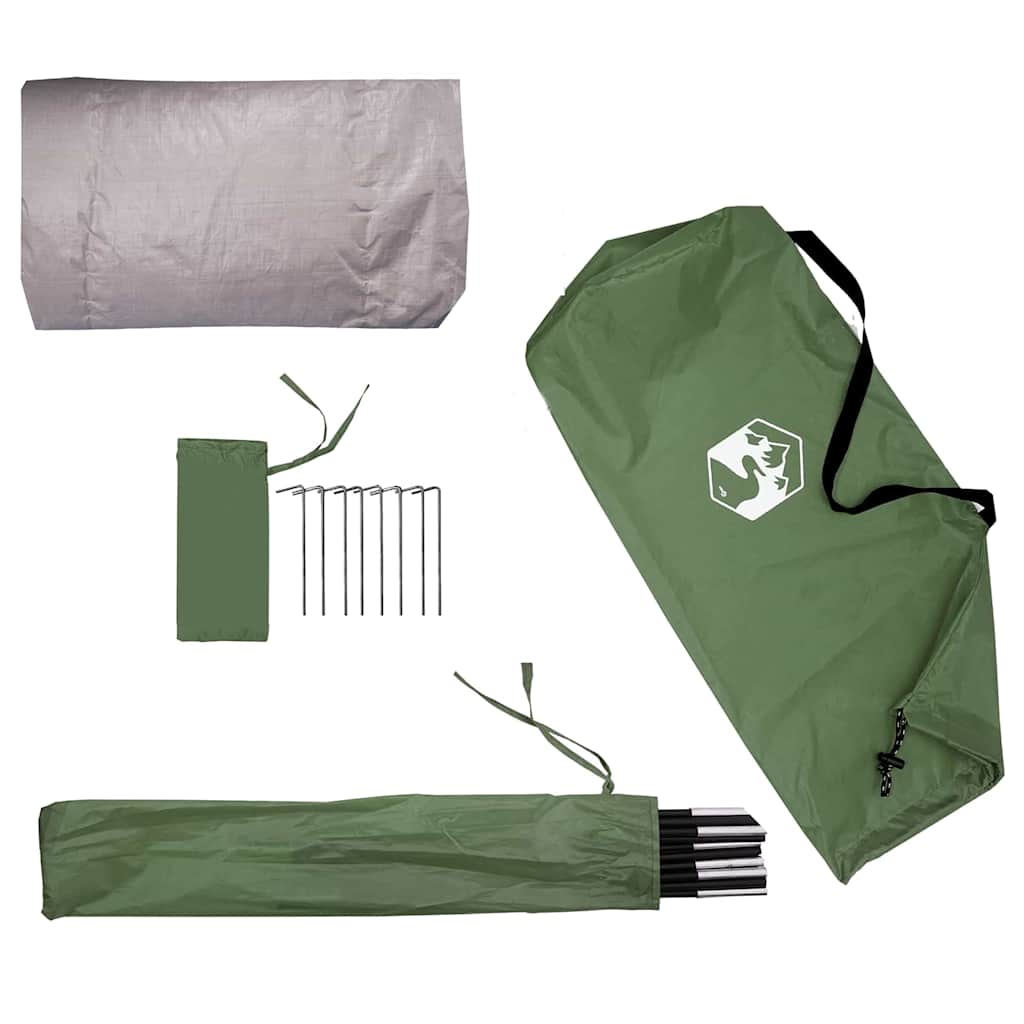 Tenda porta biciclette Verde 210 x 90 x 174 cm